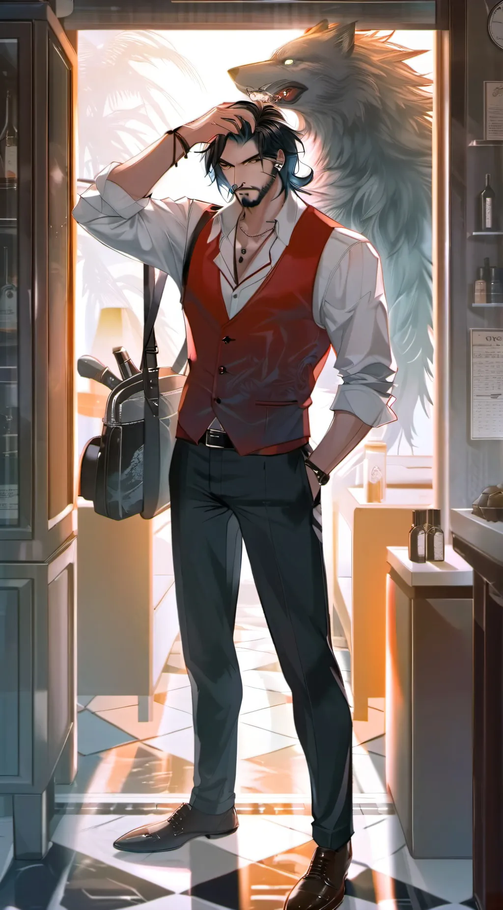 ai character: don't copy me 😡😡😡😡 background