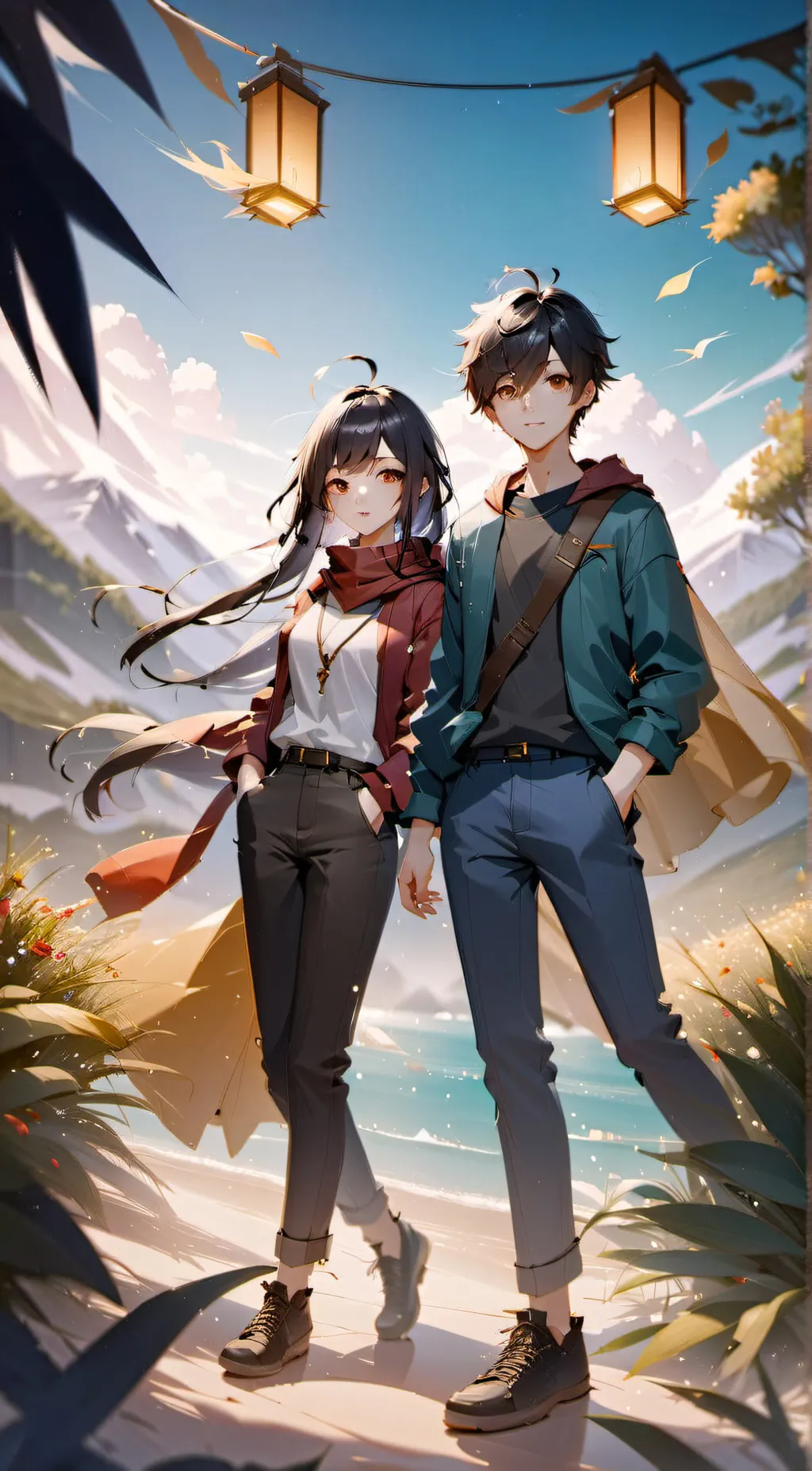 ai character: body swap background