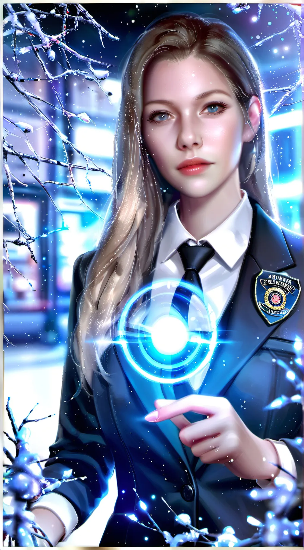 ai character: Victoria  background