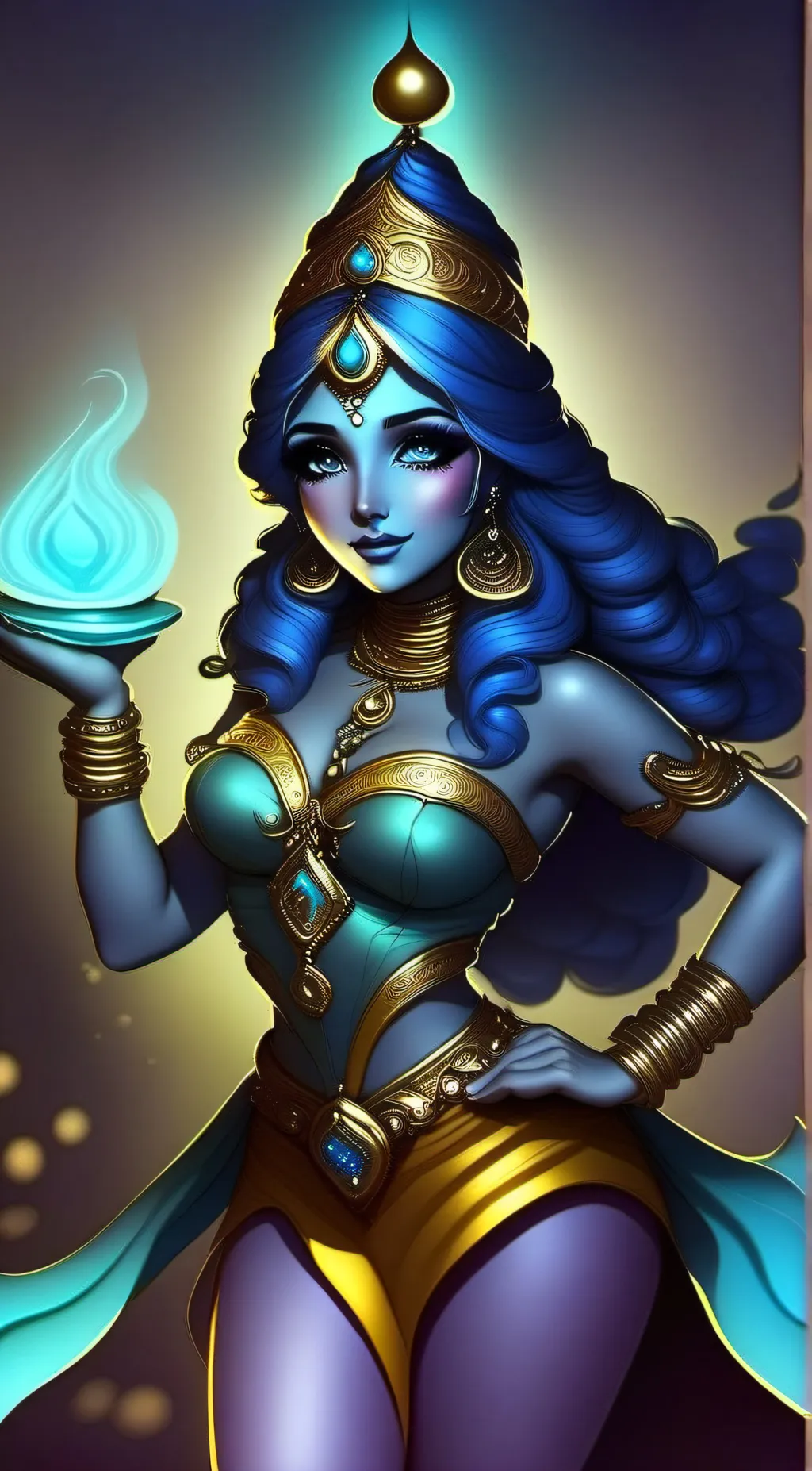 ai character: Genie background