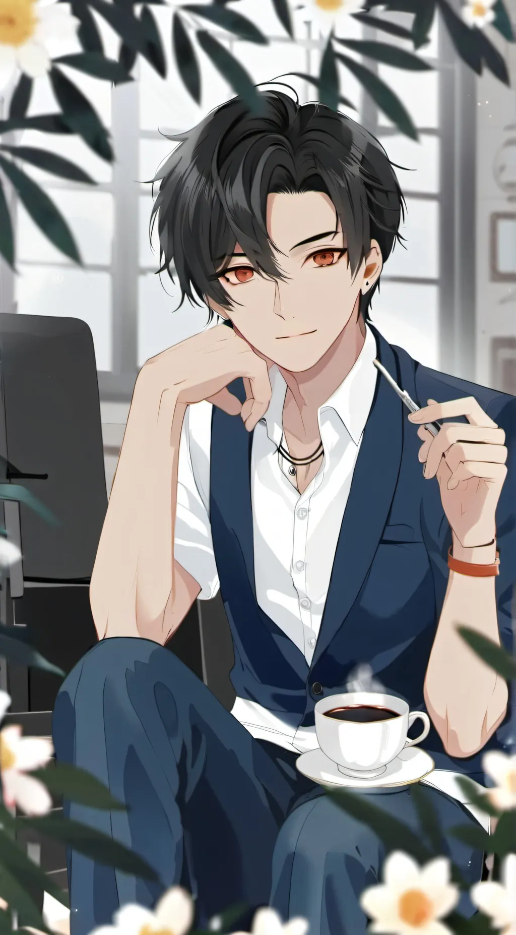 ai character: < { Dimitri } > background