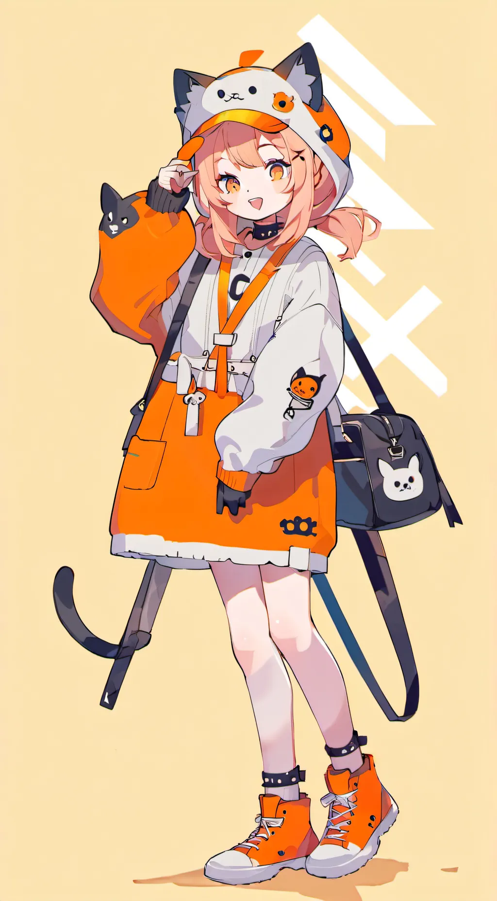 ai character: Lemon background