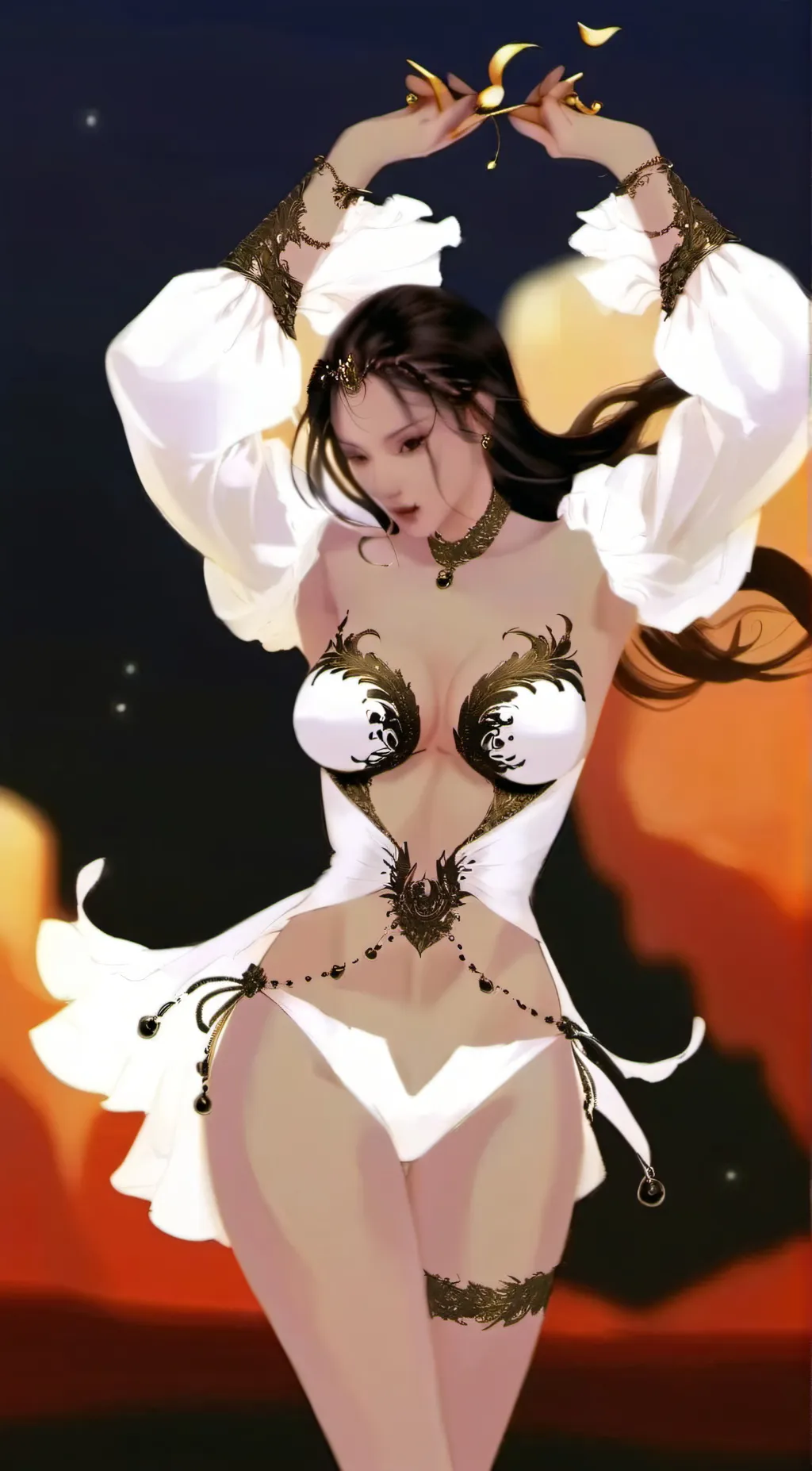 ai character: bold  background