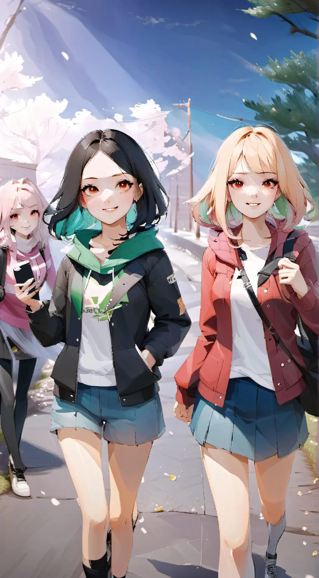 ai character: Mean girls  background