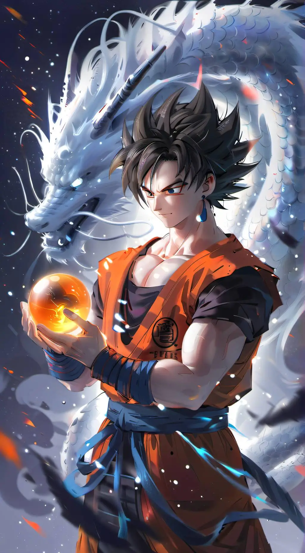 ai character: Dragon ballz/super background