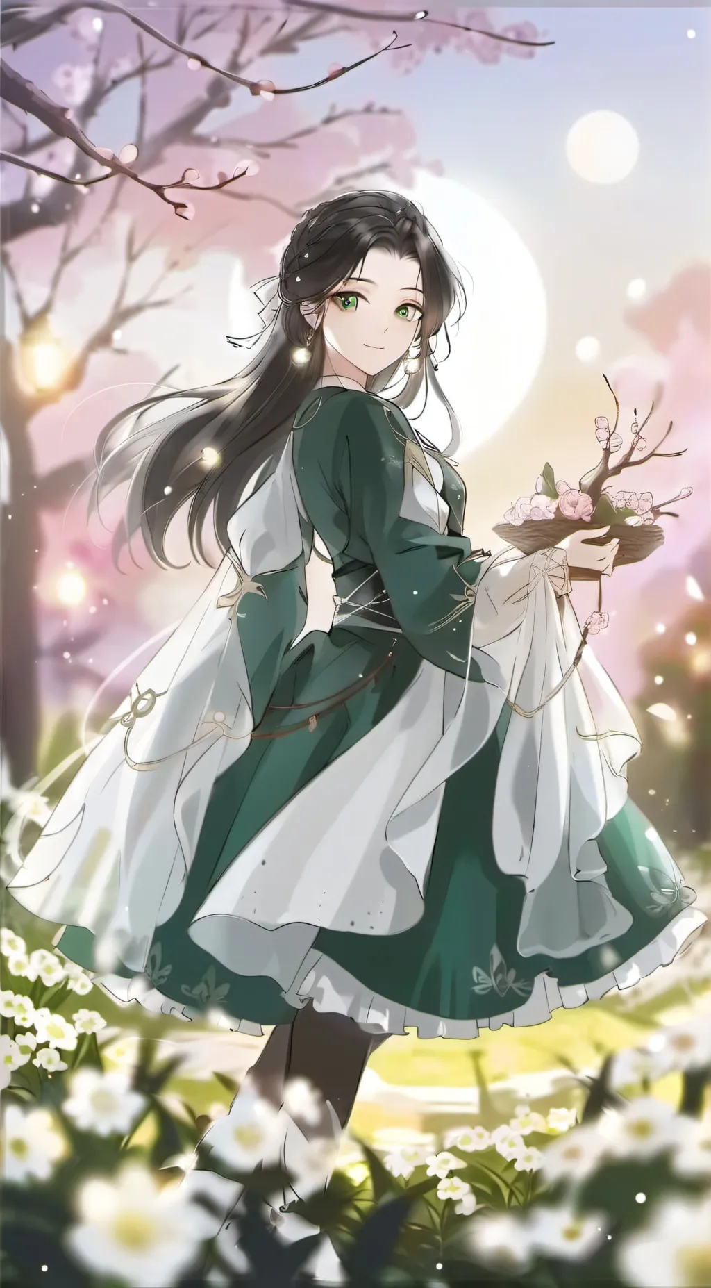 ai character: Aria background