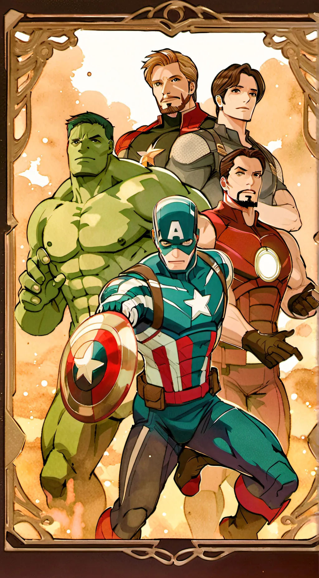 ai character: Avengers (Loki) background