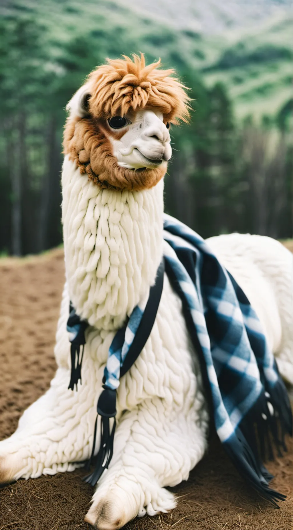 ai character: alpaca background