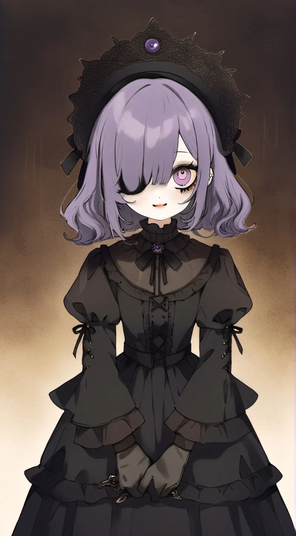 ai character: Dawn background