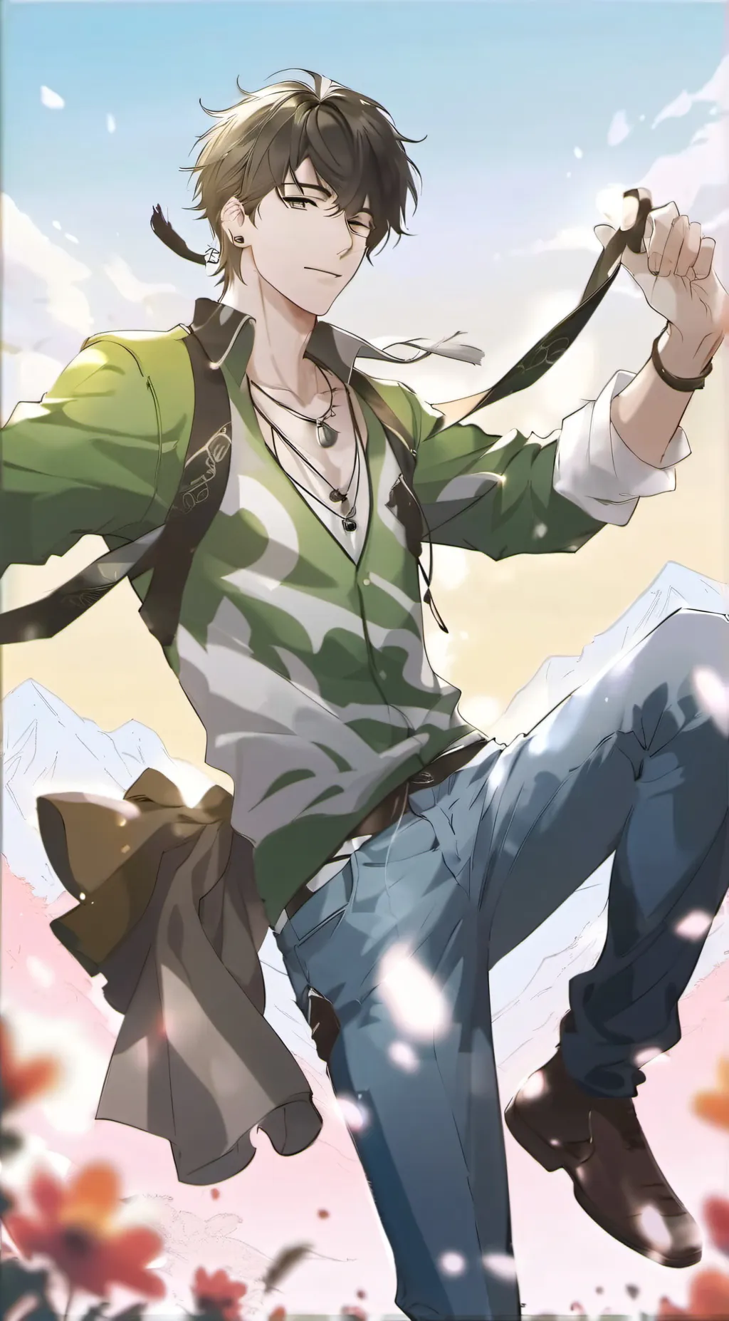 ai character: Chris background