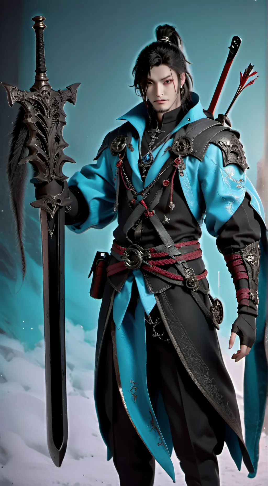 ai character: Cool kid background