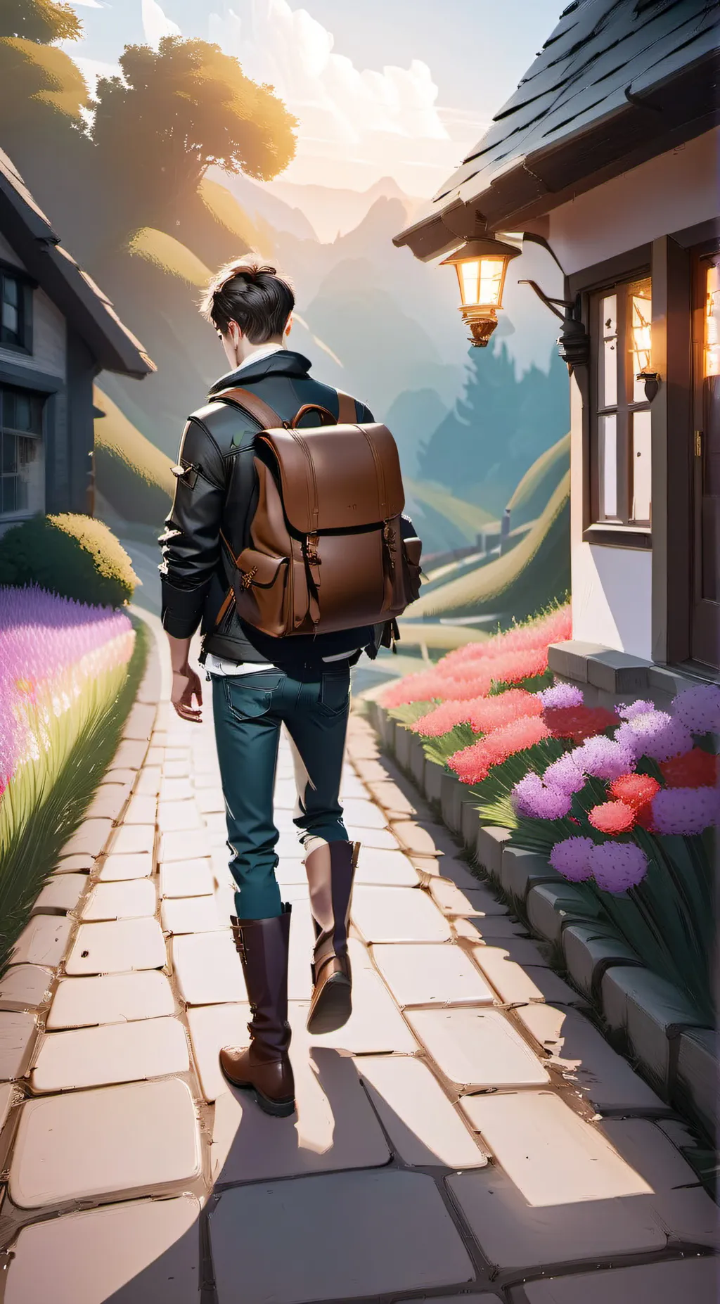 ai character: The Chosen One background