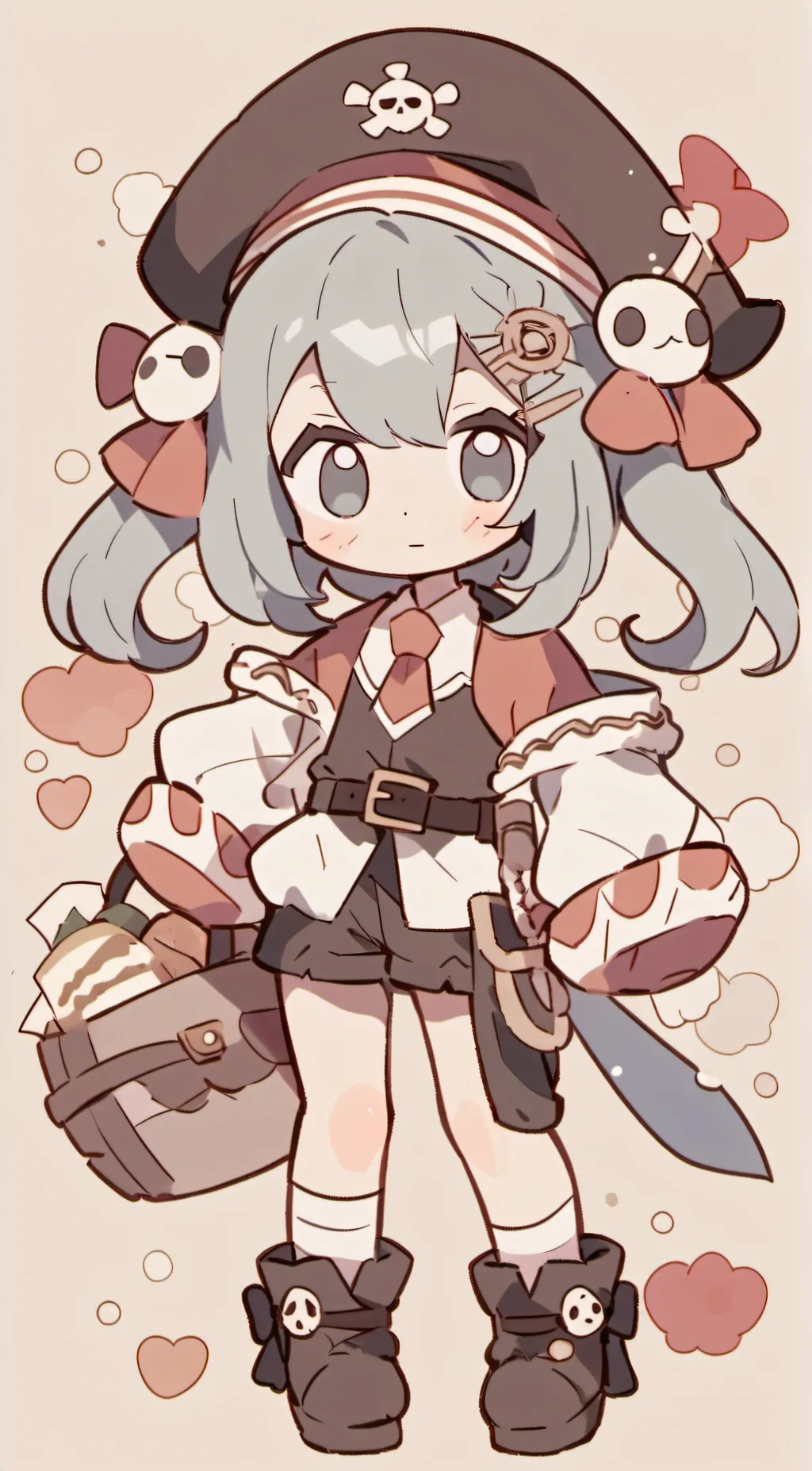 ai character: squirmy background