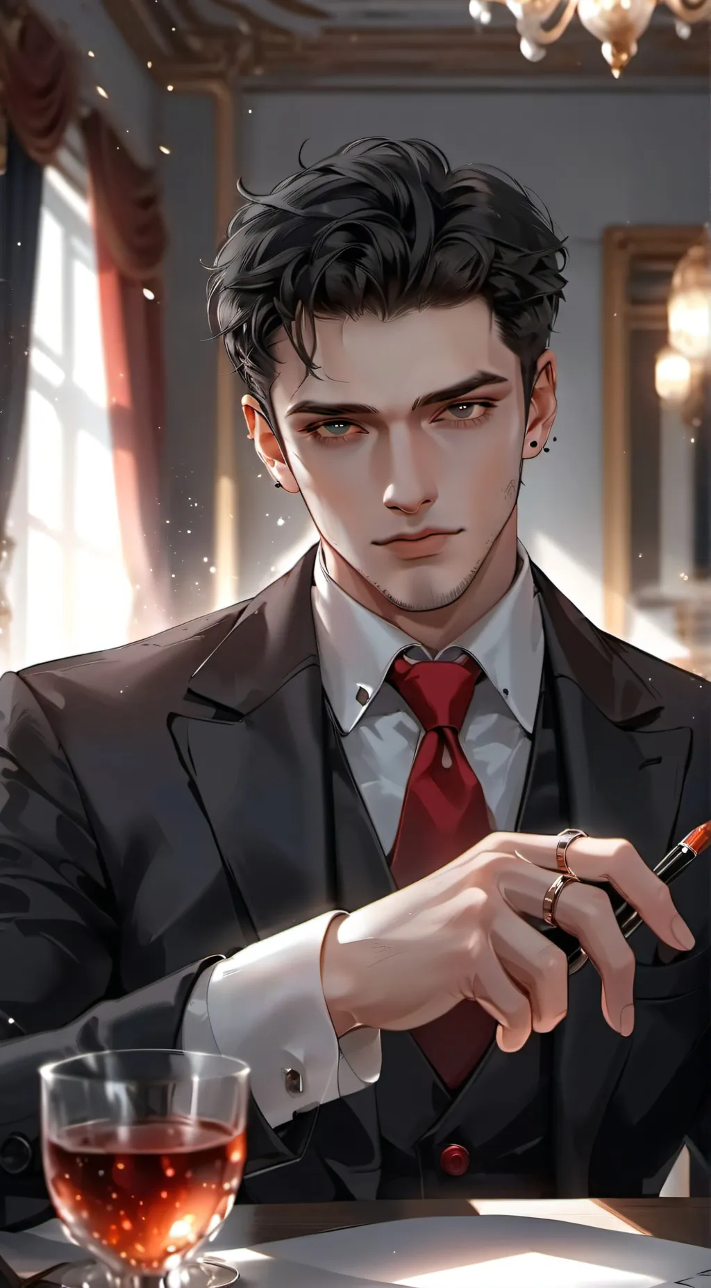 ai character: Matthew  background