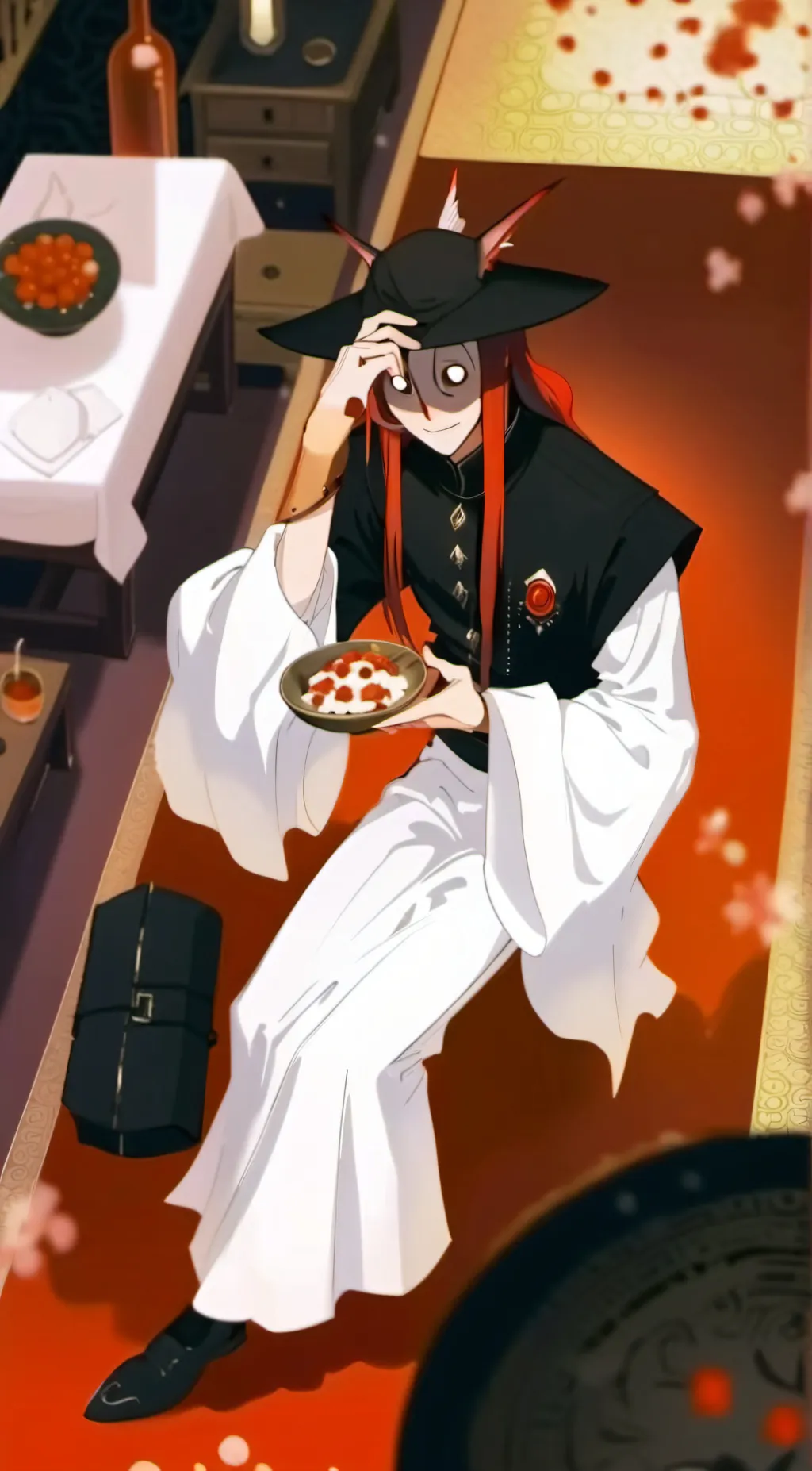 ai character: Alastor  background