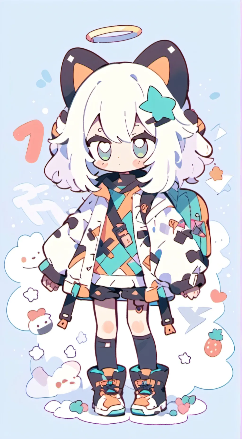 ai character: Melina background