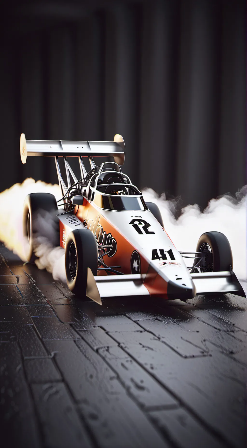 ai character: Top Fuel Dragster  background