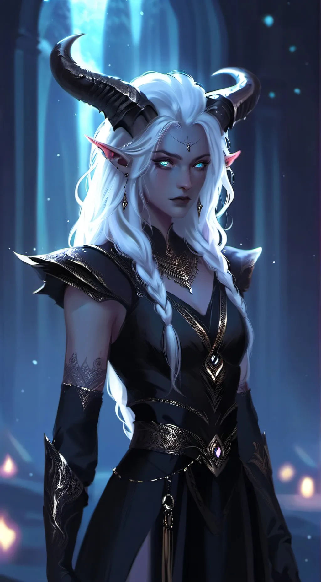 ai character: Elara background