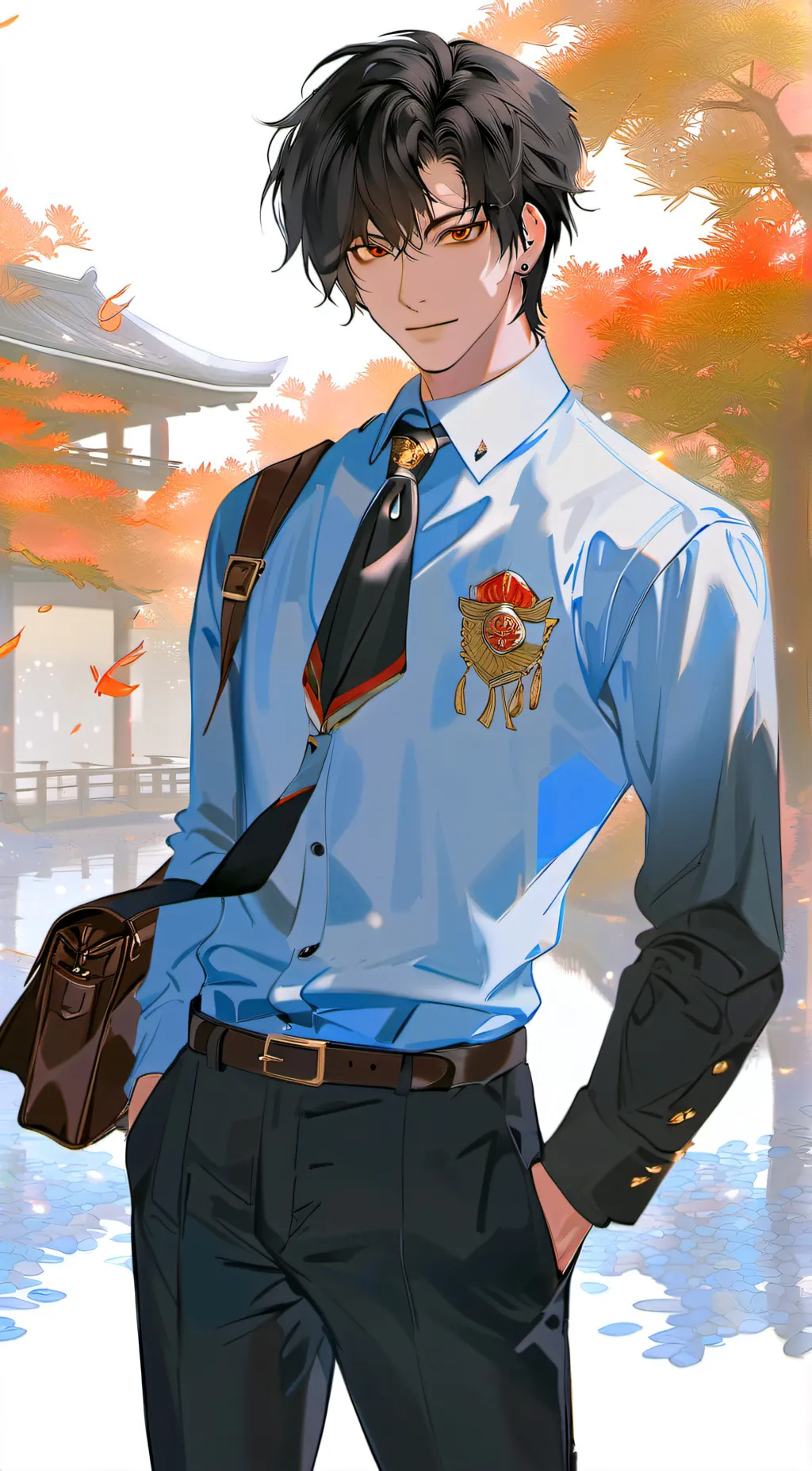 ai character: noah background