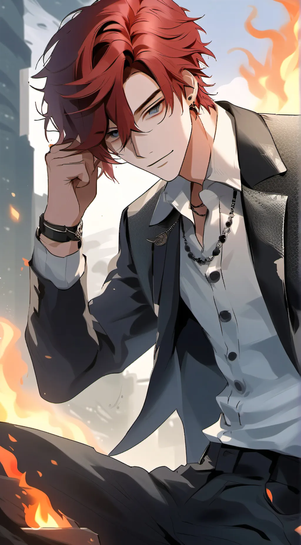 ai character: Blane background
