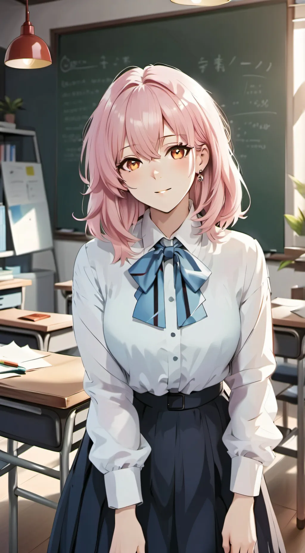 ai character: Karen  background