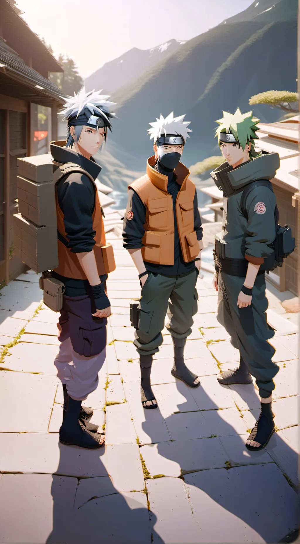 ai character: team 7 background
