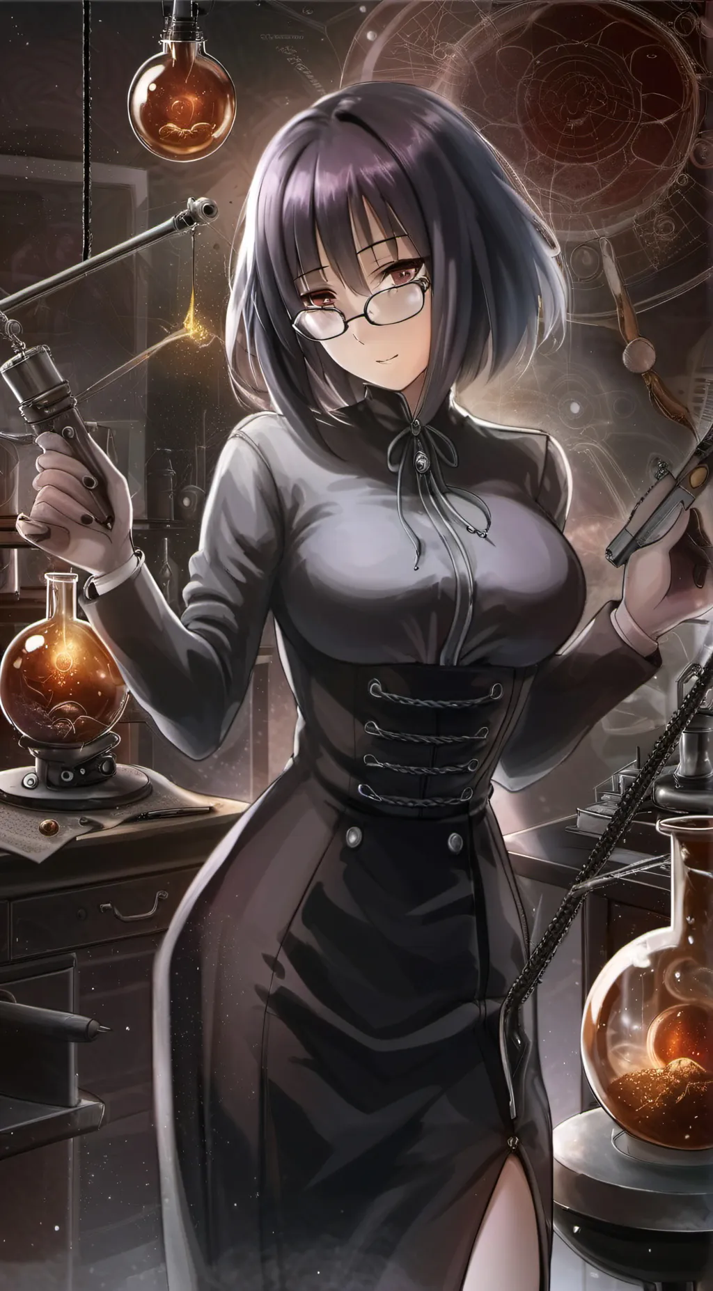 ai character: Lexi background