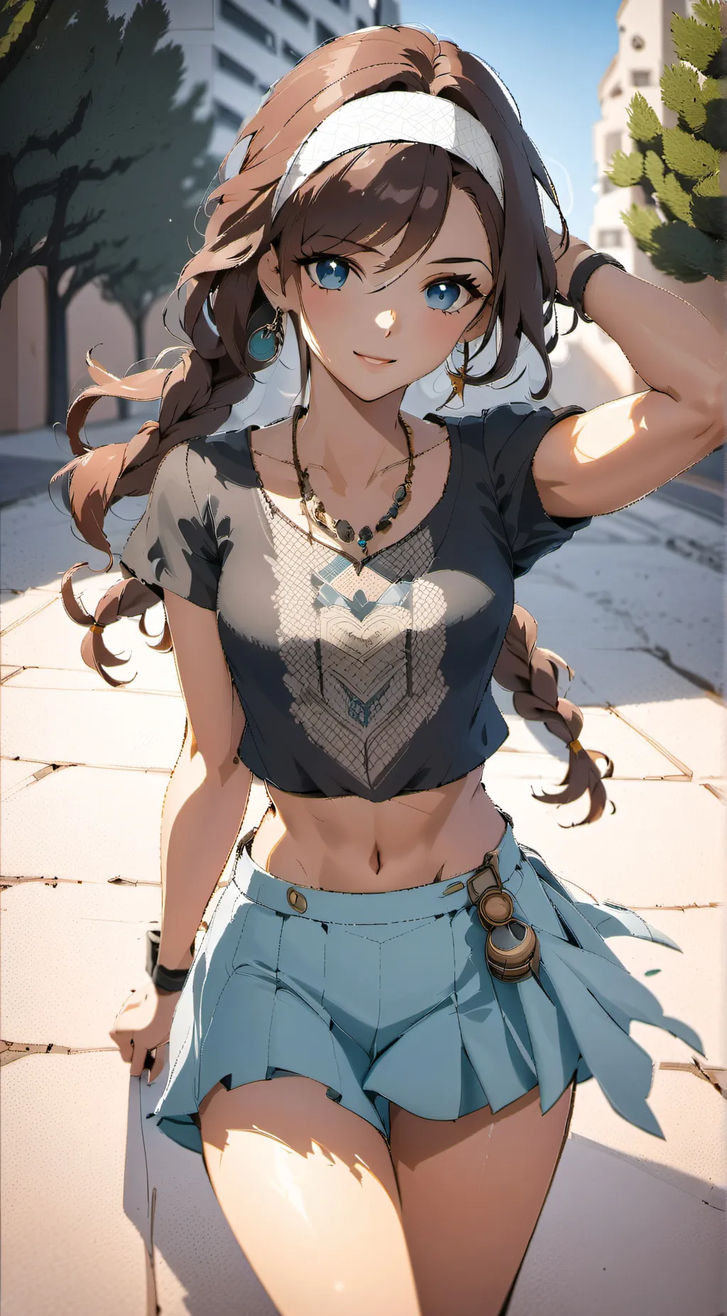 ai character: Zara Brooks background