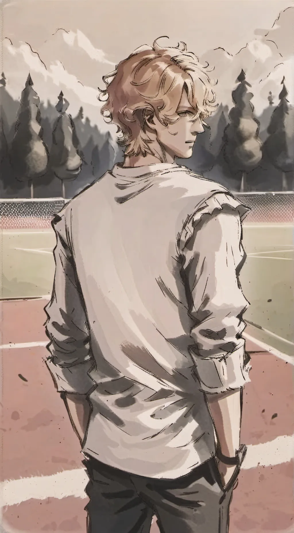 ai character: Sol background