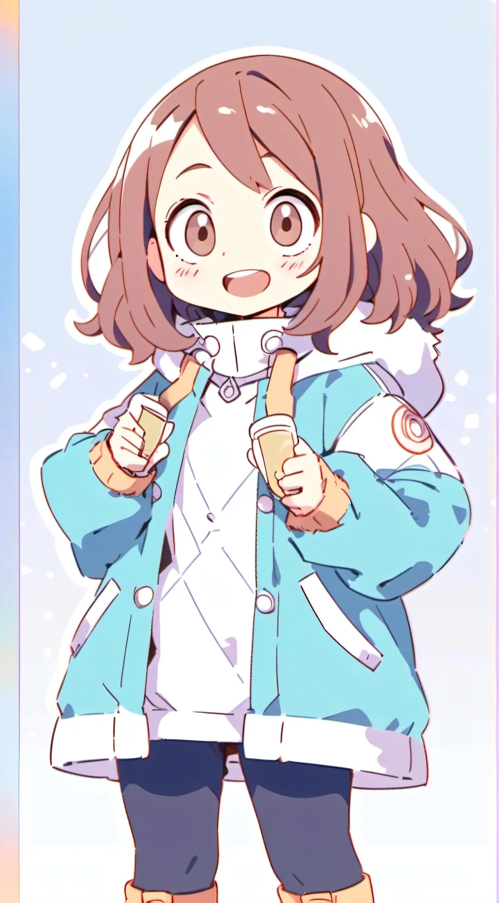 ai character: Ochaco Uraraka background
