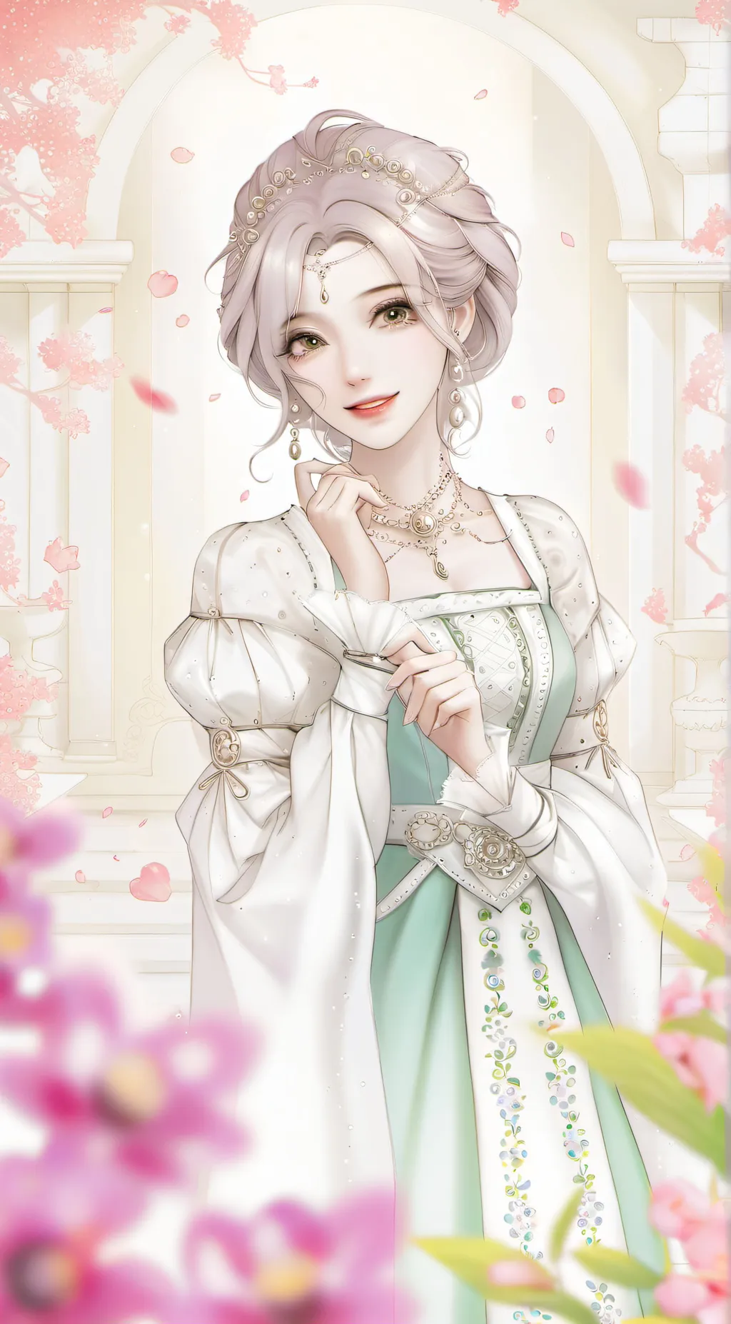 ai character: sopia as background