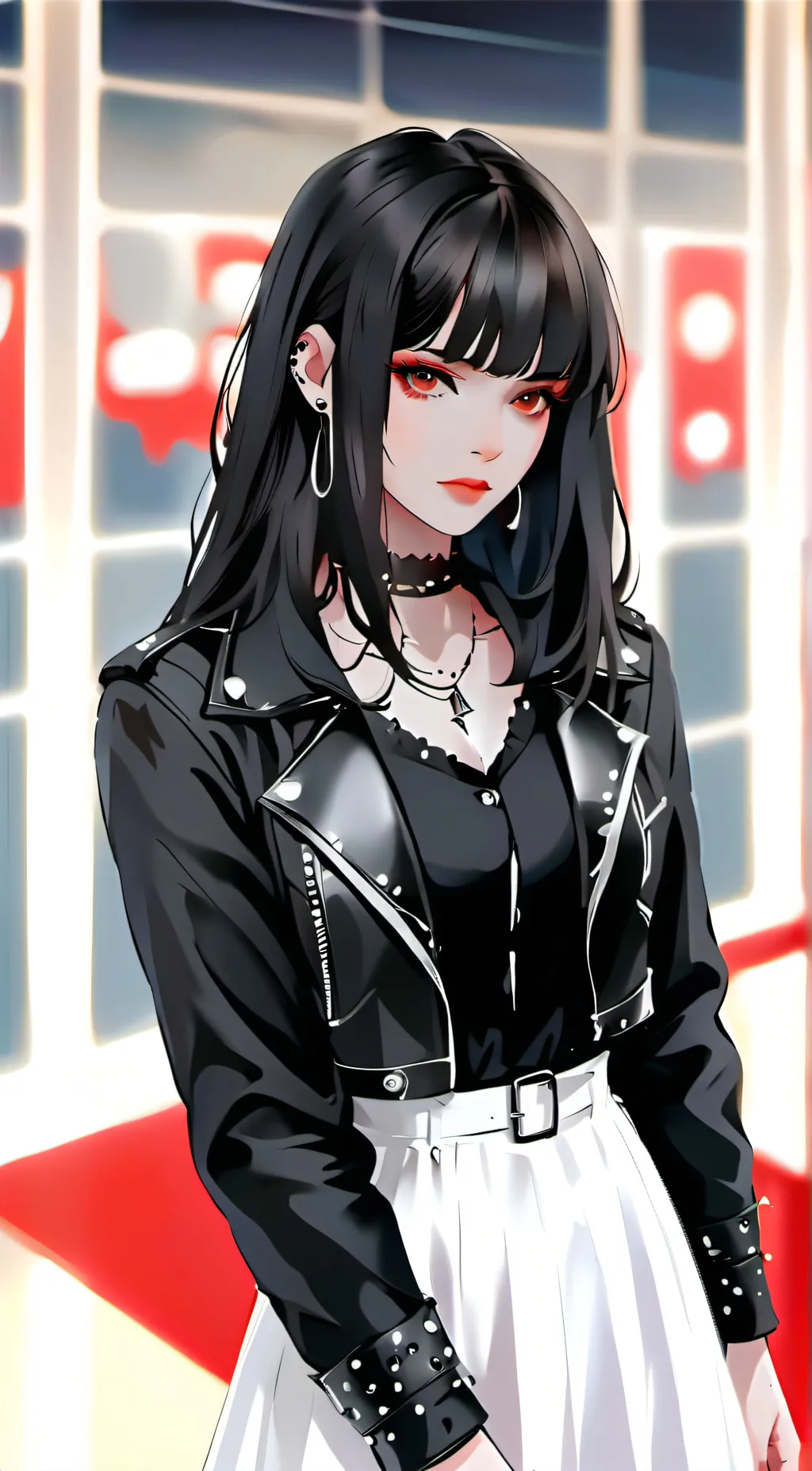 ai character: Ashley background