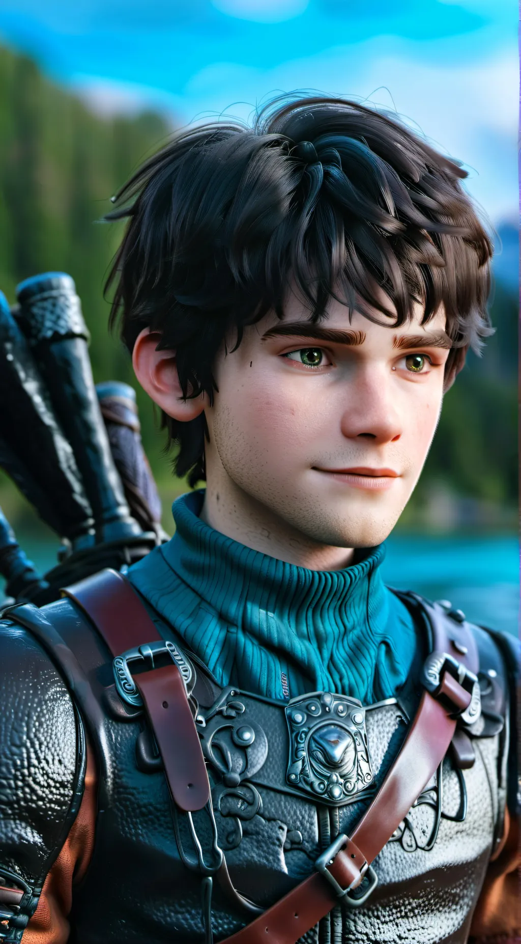 ai character: HTTYD background