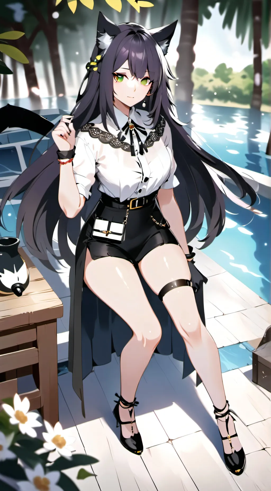 ai character: Tiana Luna background