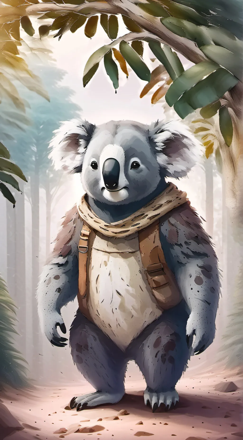 ai character: Kodi  background