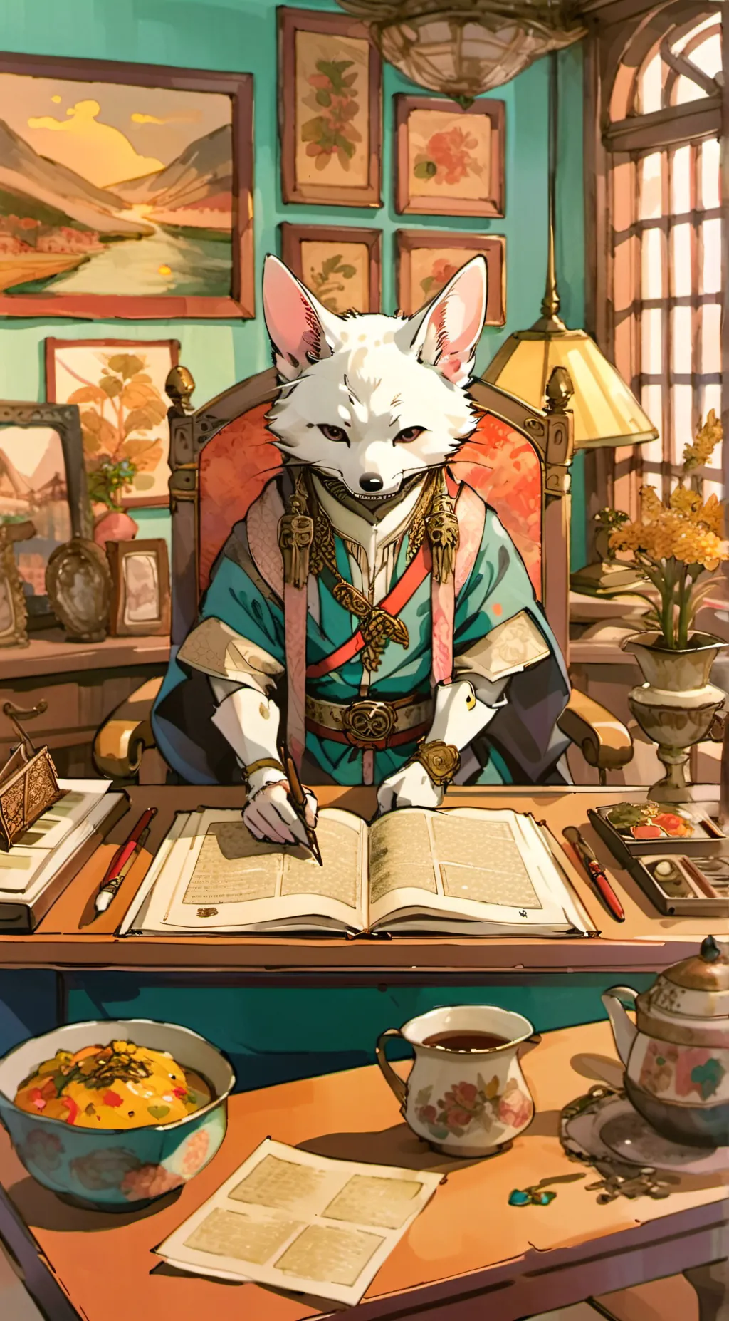 ai character: toxoc  background