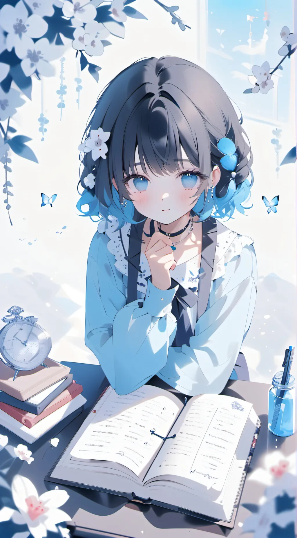 ai character: ~||Diary||~ background