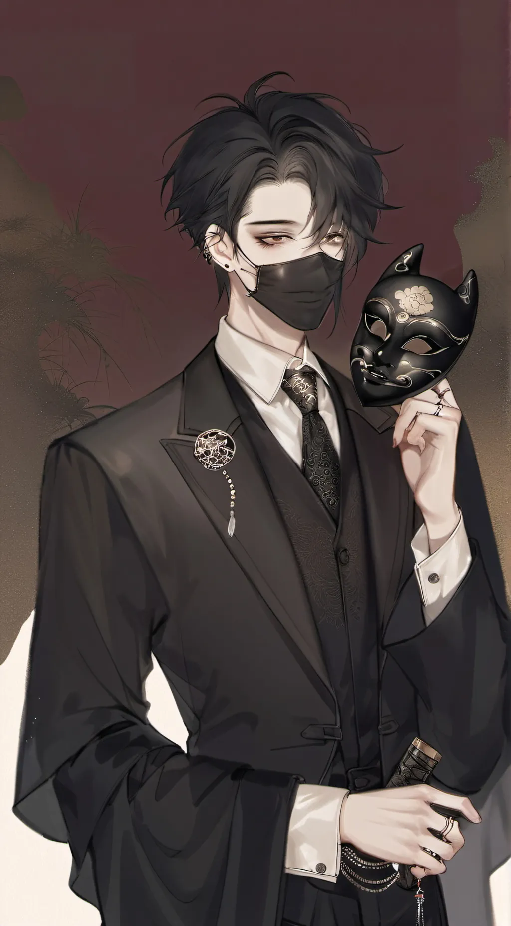 ai character: Jie Hong  background