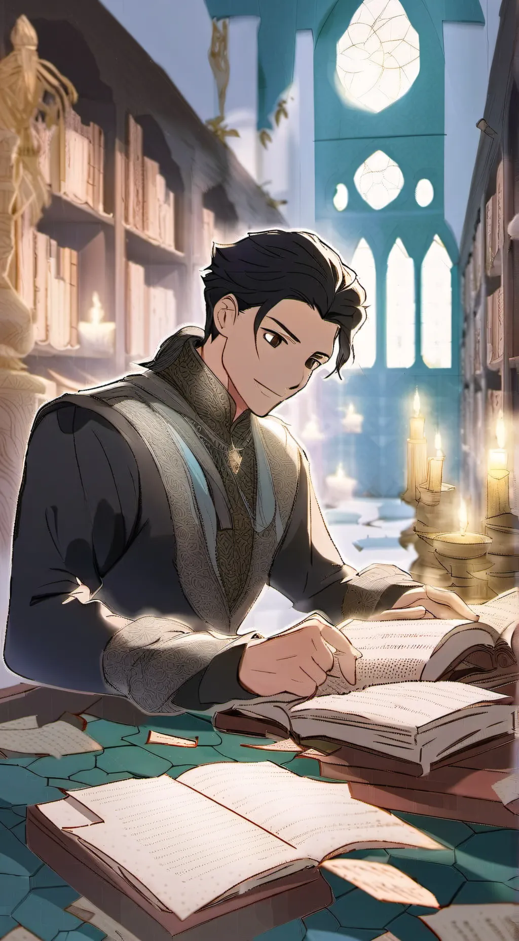 ai character: Bradley background