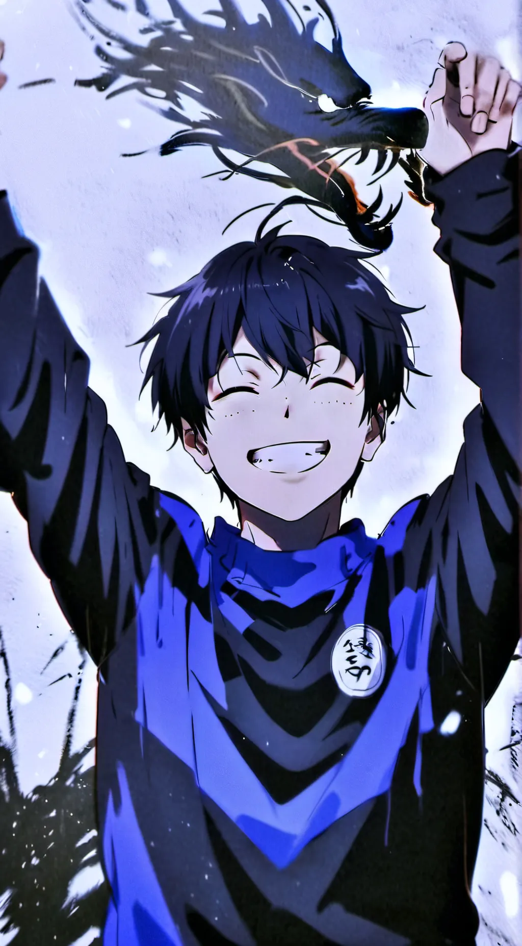 ai character: Deku background