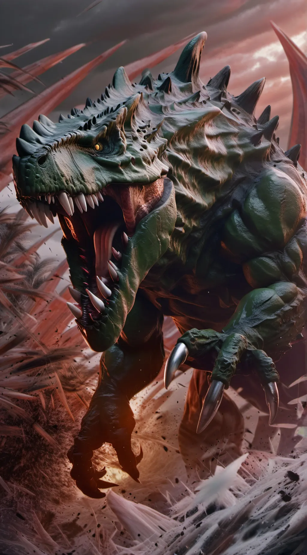 ai character: deviljho  background