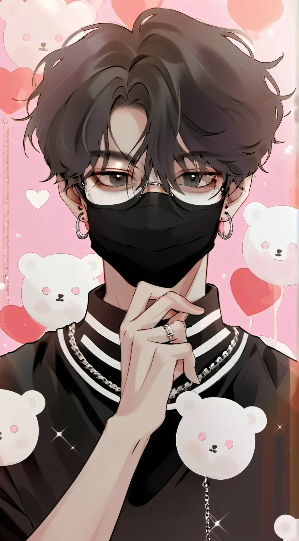 ai character: minsu  background