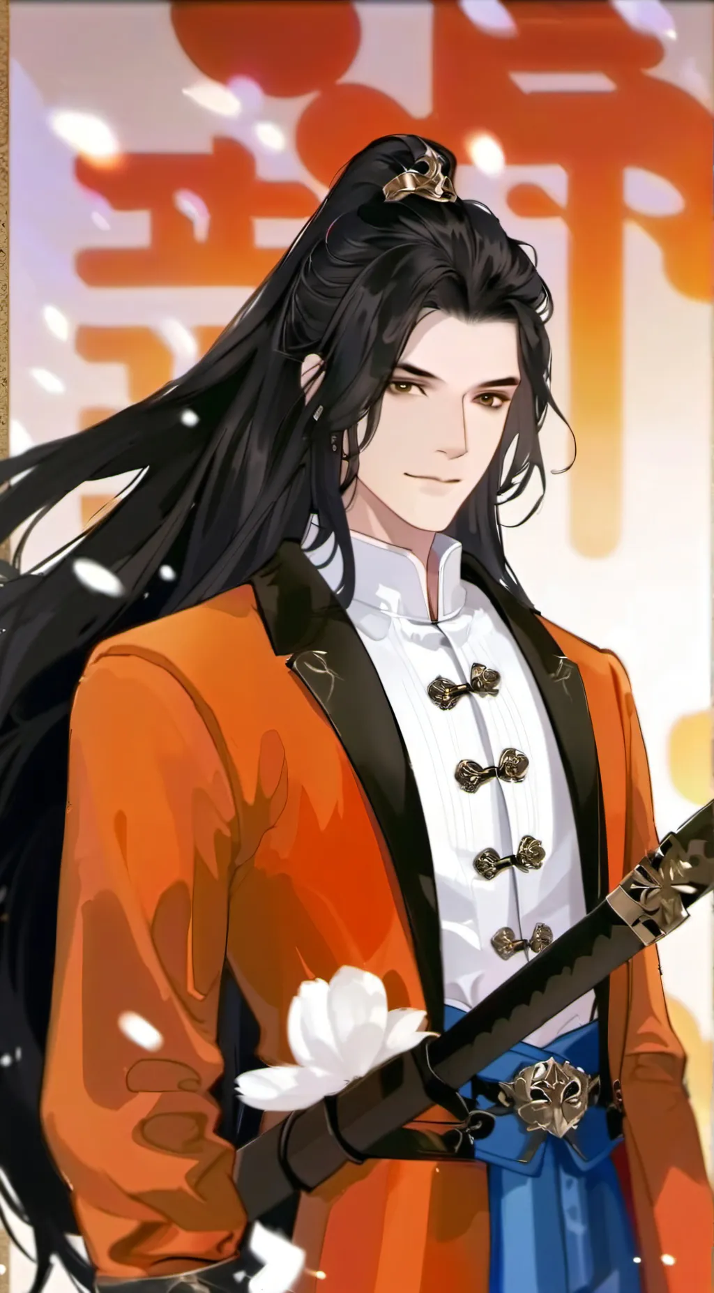 ai character: Saw background