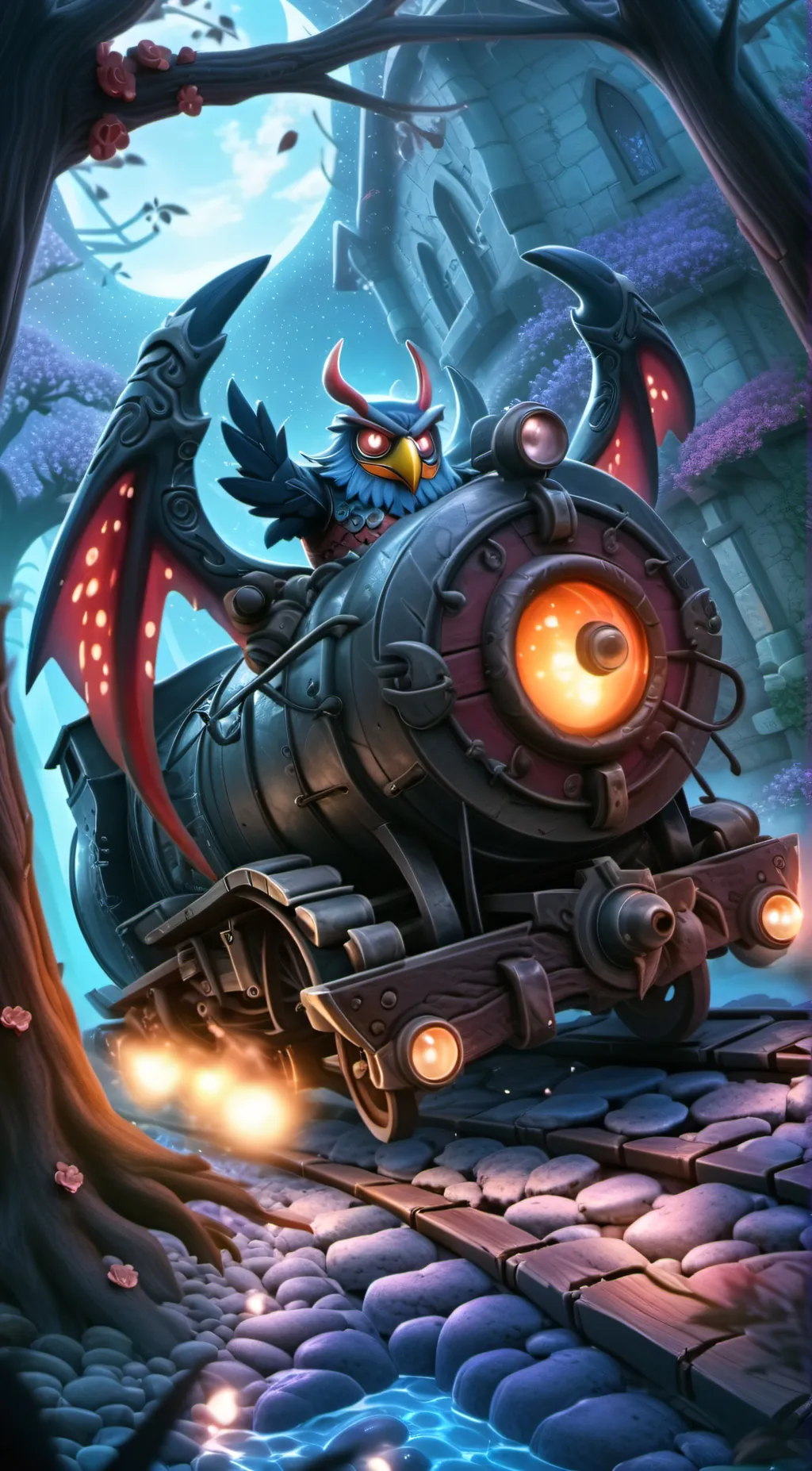 ai character: 067 Owltrain background