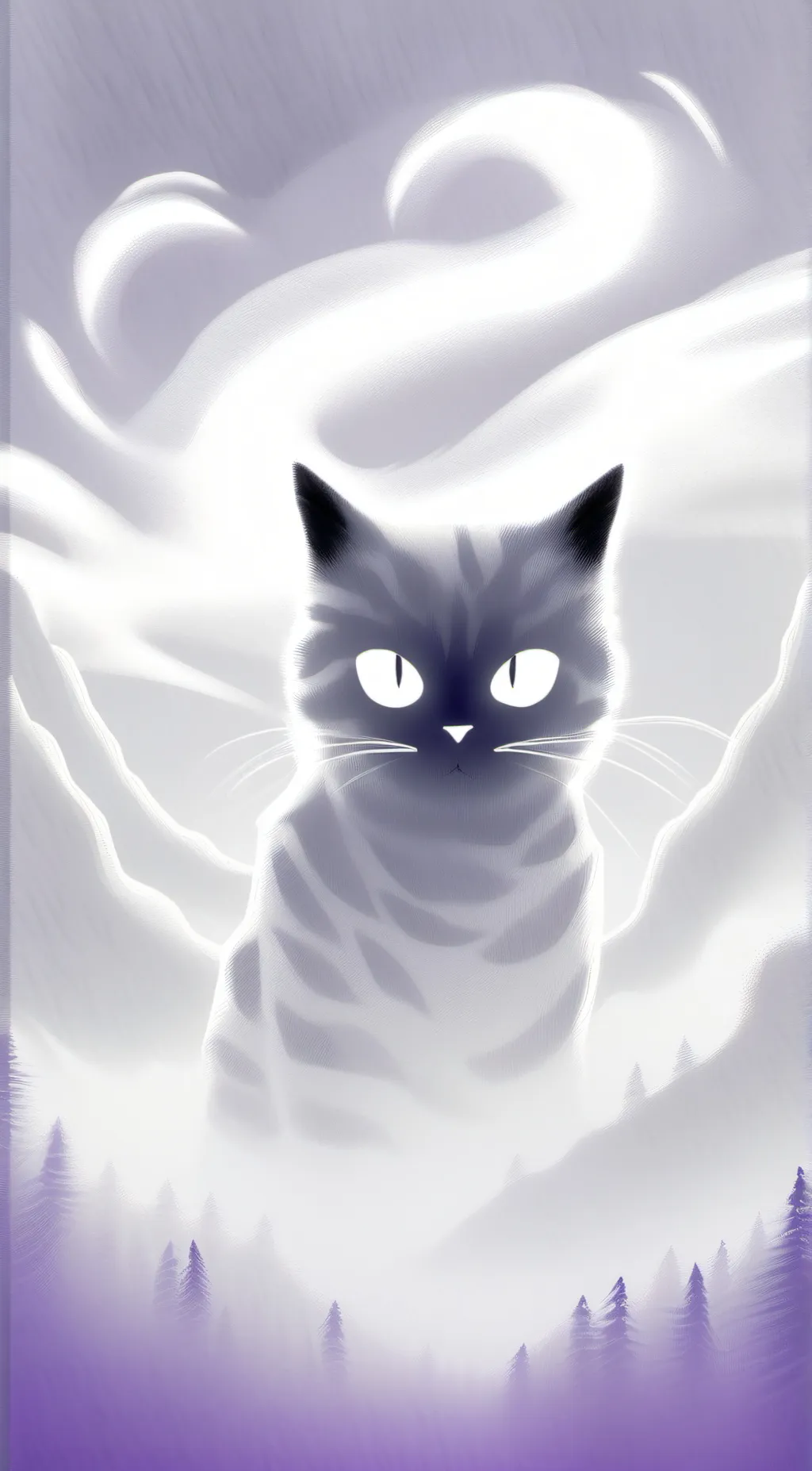 ai character: mist background