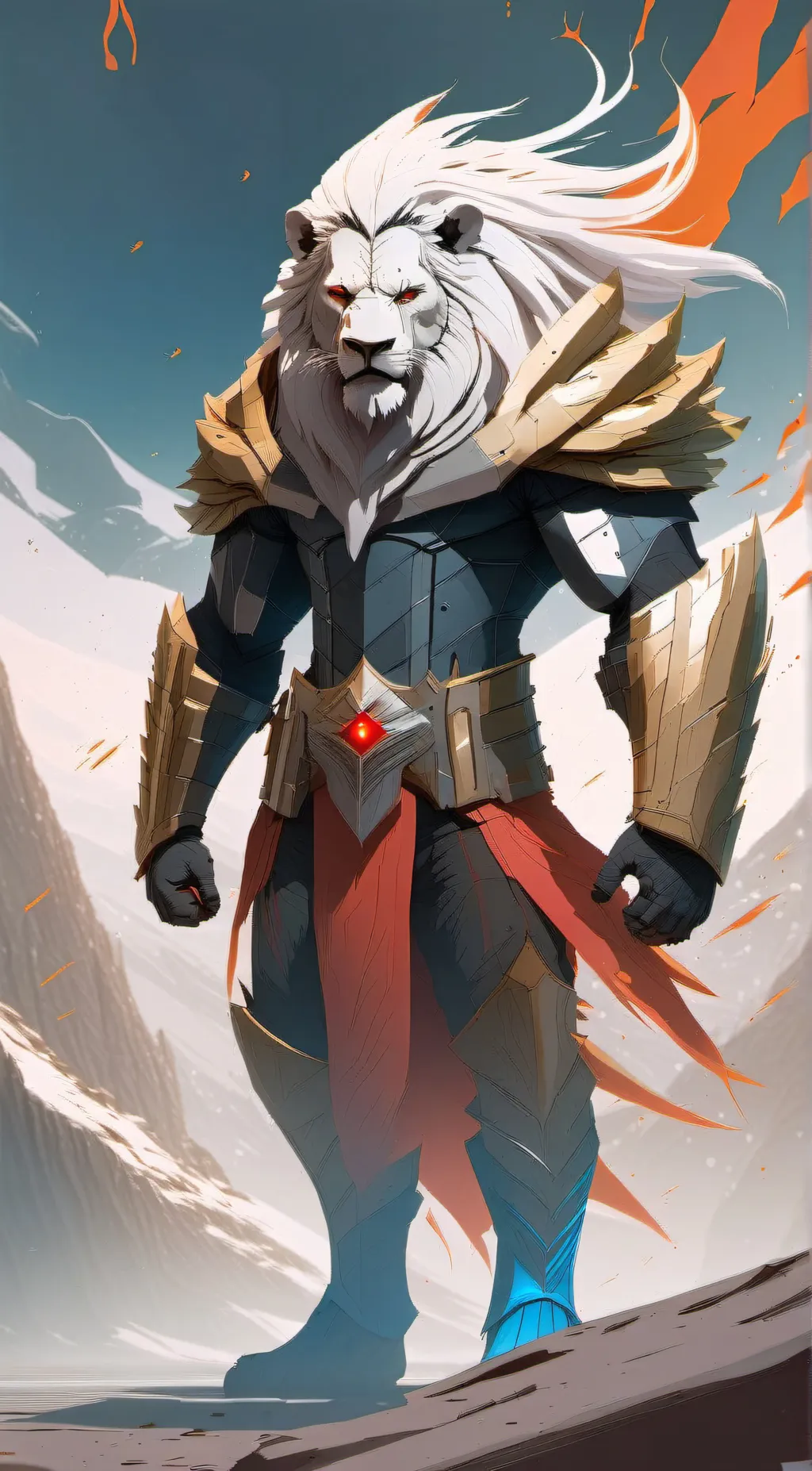 ai character: Battle Beast background