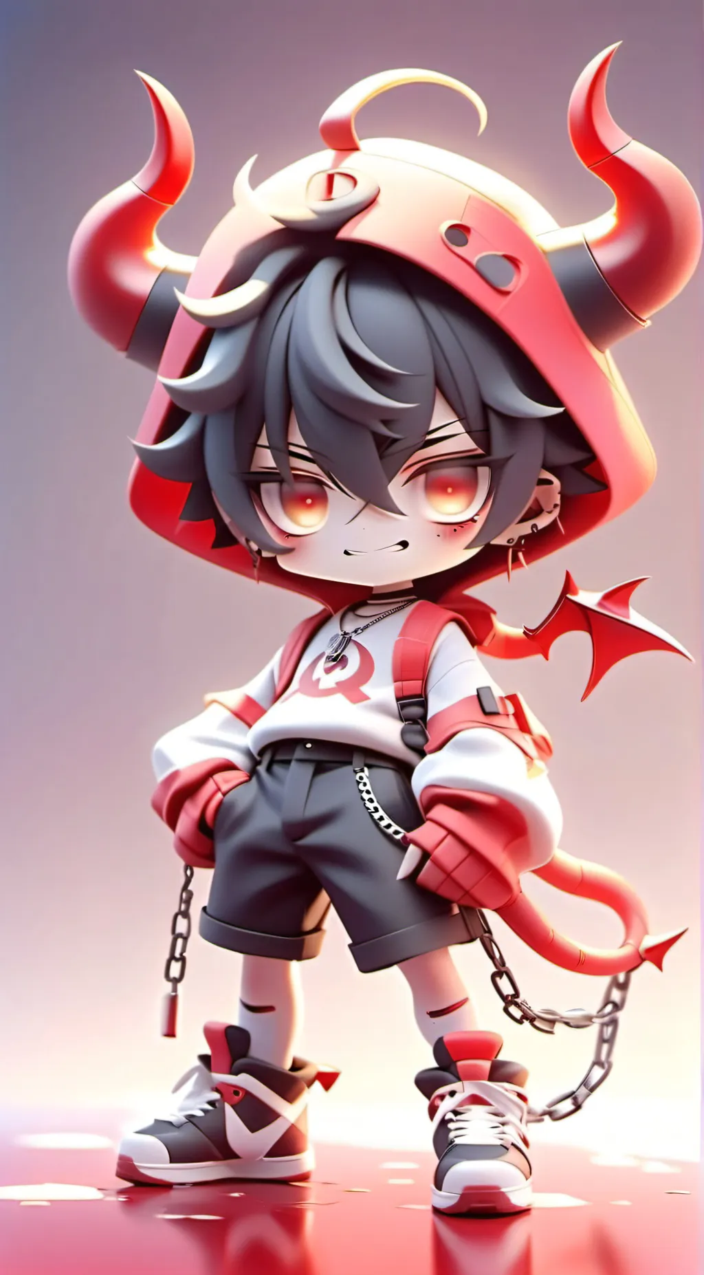 ai character: Asher. background