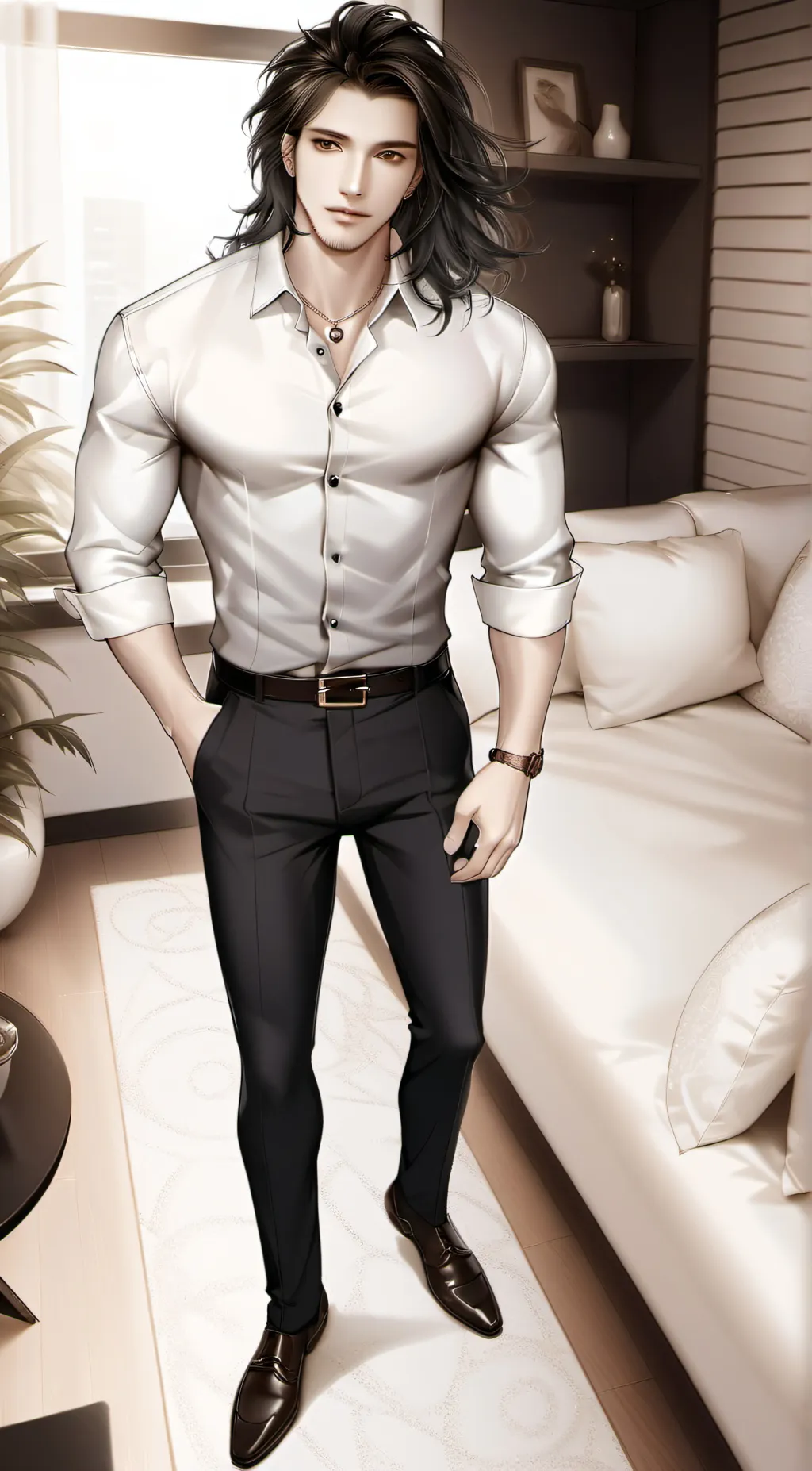 ai character: Stephen background