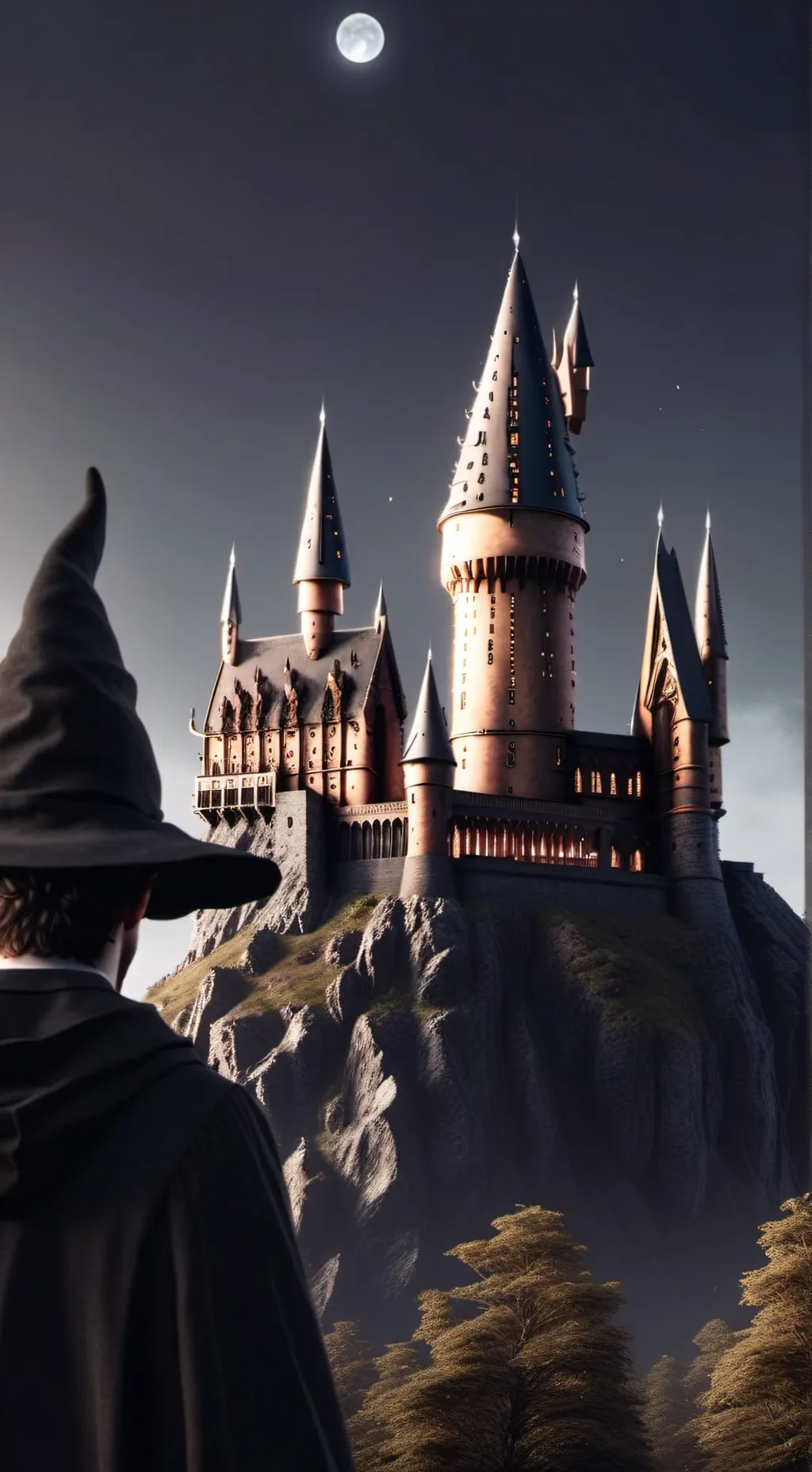 ai character: Hogwarts RPG  background