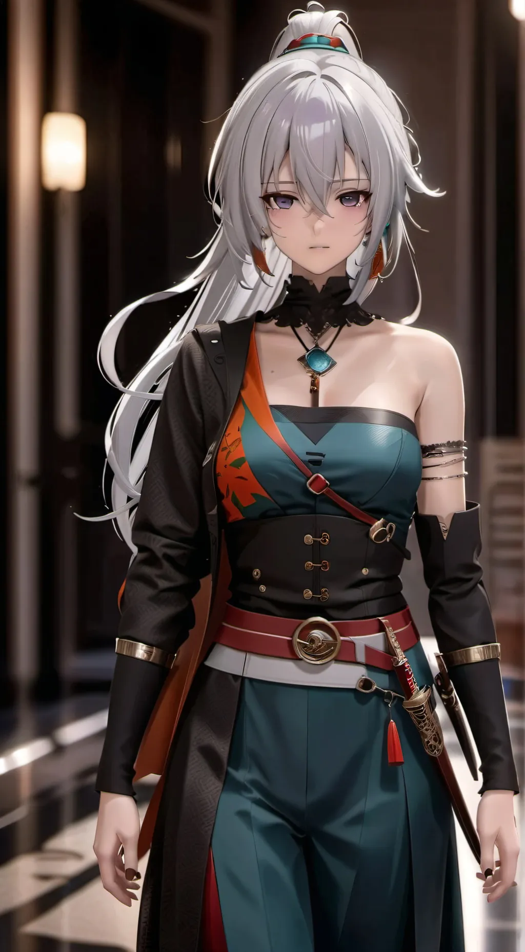 ai character: Lisa background